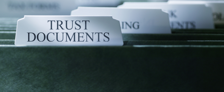 Trust documents vs wills