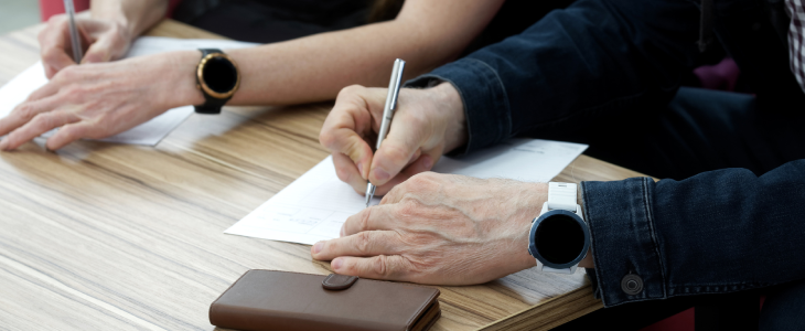 Client drafting a power of attorney